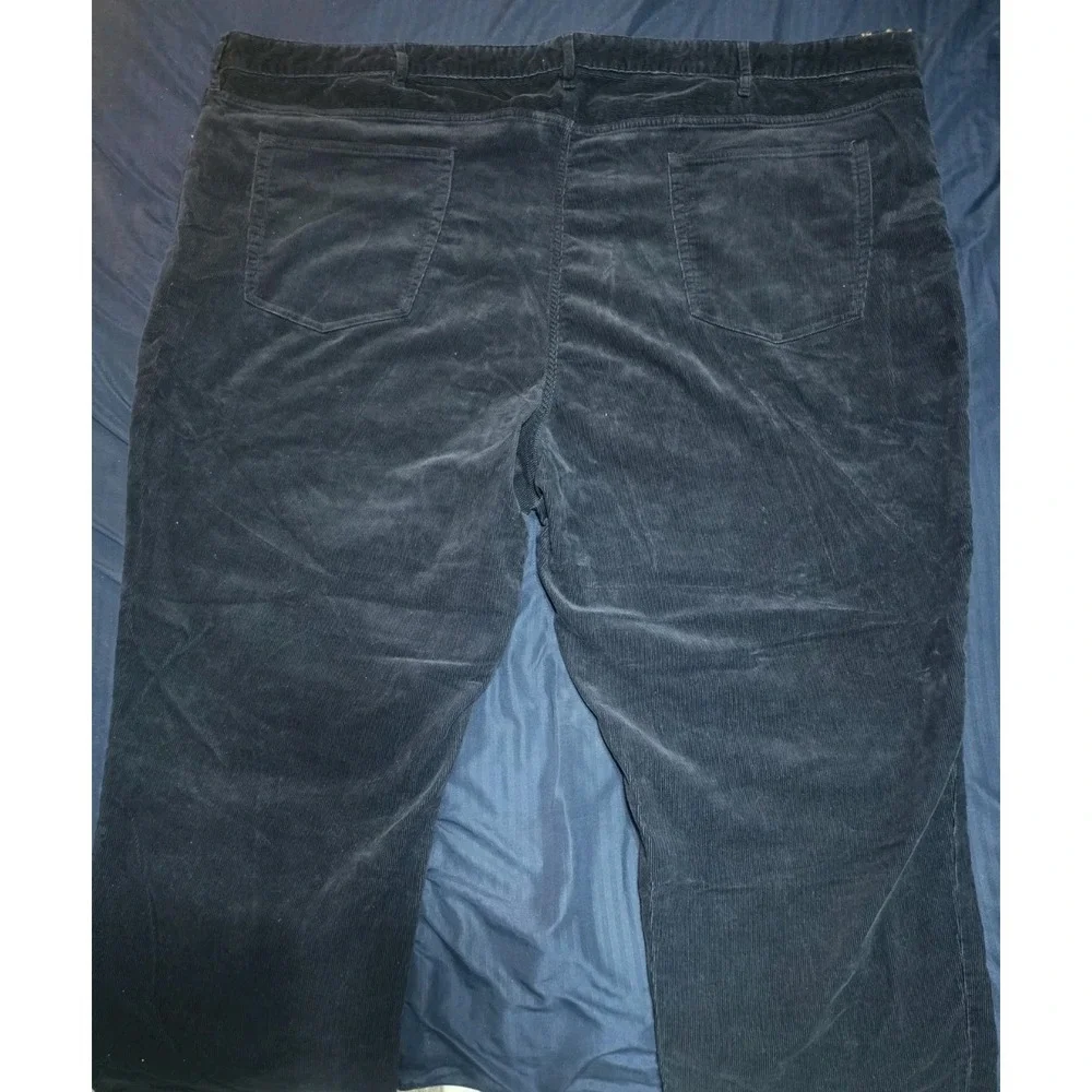 Polo Ralph Lauren Navy Blue Corduroy Stretch Classic Fit Pants 58BX32 NWOT